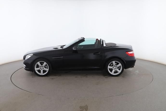 Usado Mercedes SLK200 185 CV (136 kW) 2016 Negro Descapotable