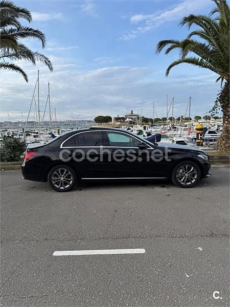 Usado Mercedes C350e 279 CV (205 kW) 2016 Negro Berlina