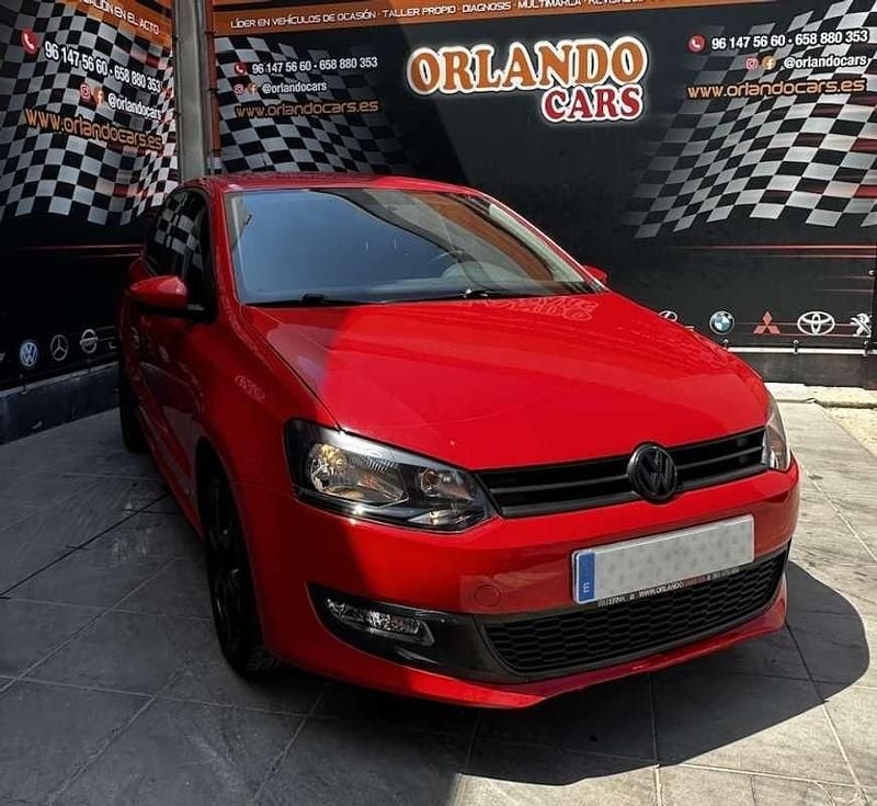 Usado VW Polo Advance 90 CV (66 kW) 2010 Rojo Utilitario