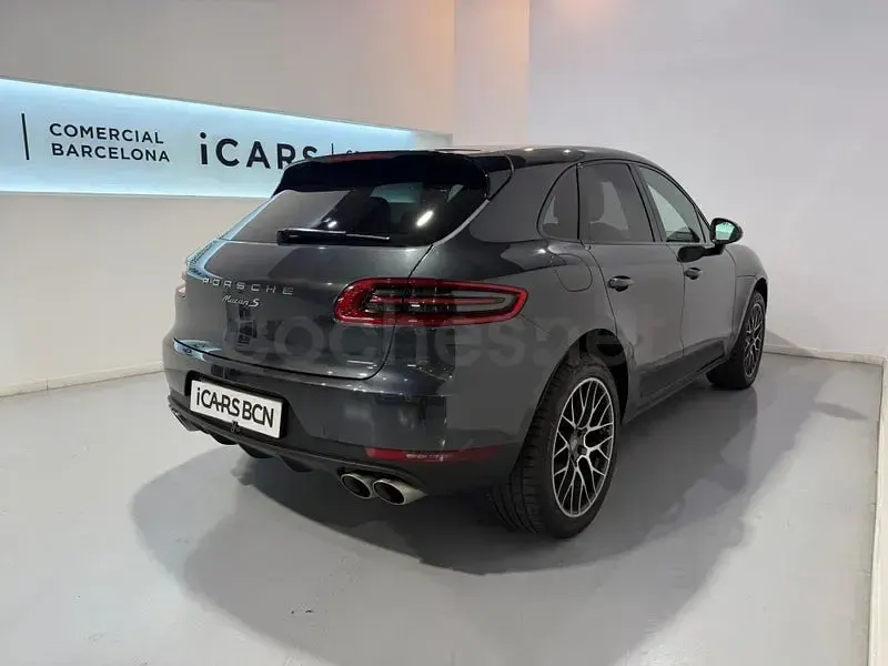 Usado Porsche Macan S 340 CV (250 kW) 2017 Gris / plata SUV