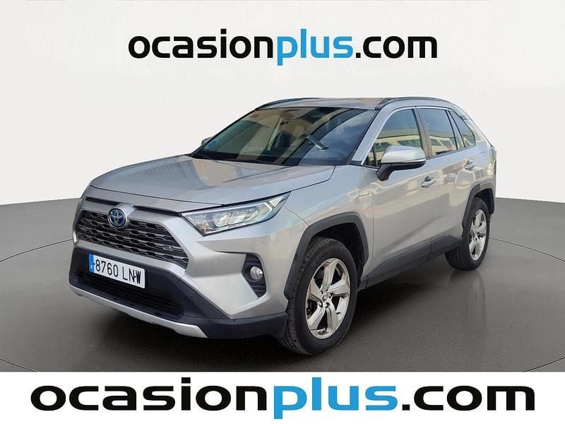 Usado Toyota RAV4 Hybrid Advance 218 CV (160 kW) 2021 Gris plata SUV