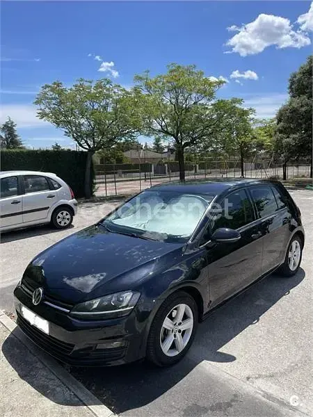 Usado VW Golf VII Advance 150 CV (110 kW) 2013 Negro Berlina