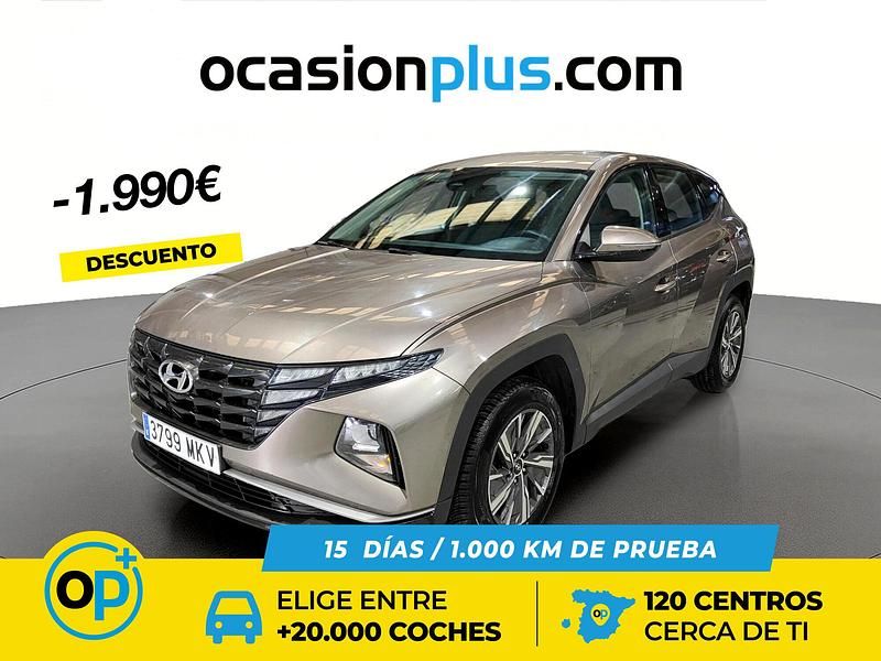 Marrón Usado 2023 Hyundai Tucson SUV | 21.890 € (Precio justo) - Imagen 1/4