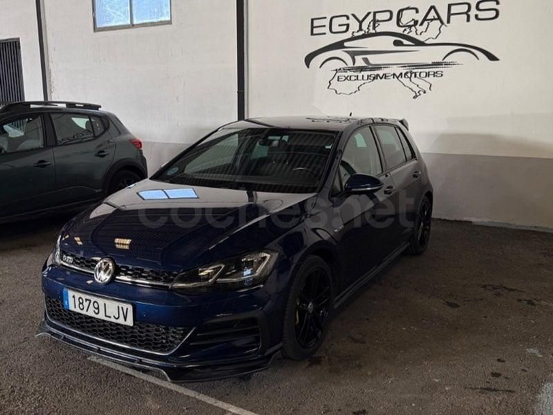 Usado VW Golf VII GTD 184 CV (135 kW) 2018 Azul Berlina