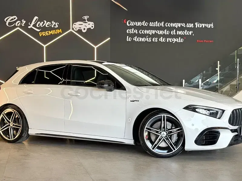 Usado Mercedes A45 AMG 421 CV (309 kW) 2021 Blanco Utilitario