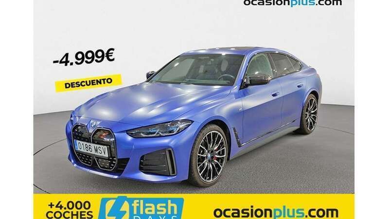 Azul Usado 2022 BMW i4 Berlina | 49.991 € (Buen precio) - Imagen 1/4