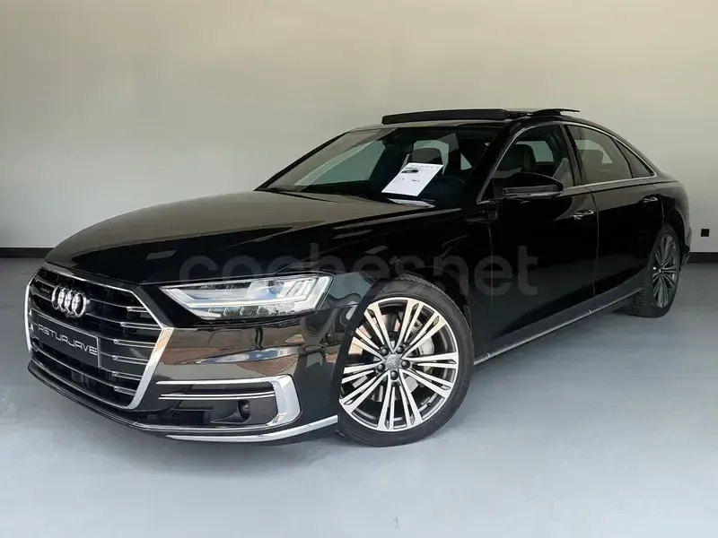 Usado Audi A8 S-Line 340 CV (250 kW) 2020 Negro Berlina