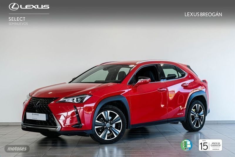 Rojo Usado 2021 Lexus UX 250h SUV | 28.900 € (Caro) - Imagen 1/4