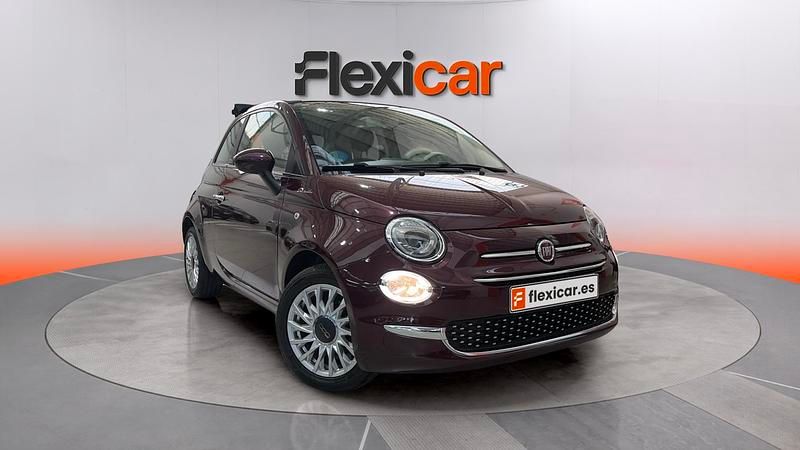 Usado Fiat 500 Dolcevita 71 CV (52 kW) 2021 Granate Descapotable