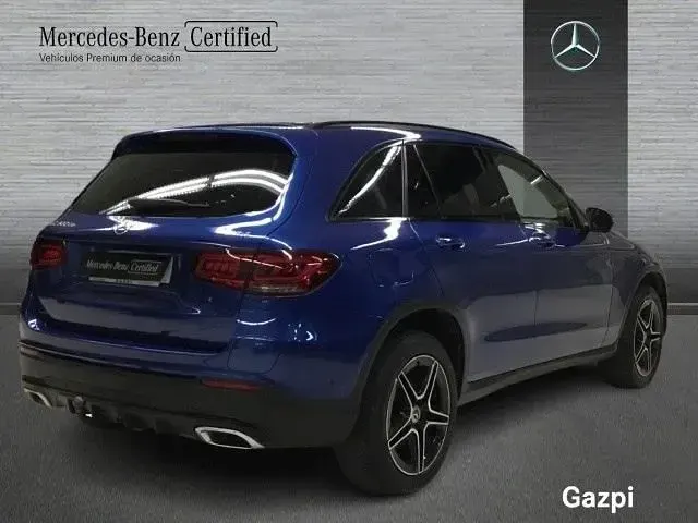 Usado Mercedes GLC300e 306 CV (225 kW) 2022 Azul SUV
