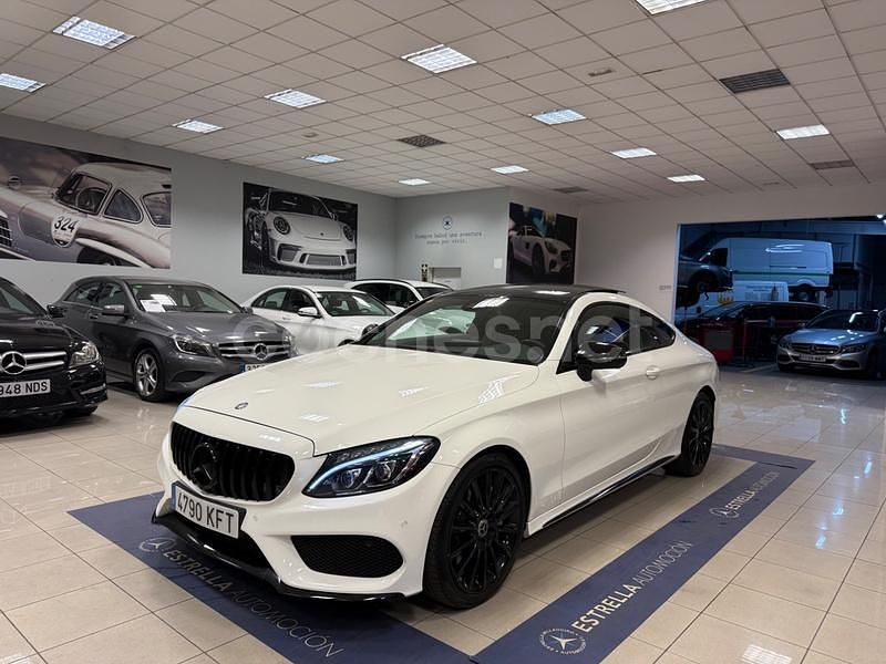 Blanco Usado 2017 Mercedes C250 Coupe | 28.900 € (Un poco caro) - Imagen 1/4