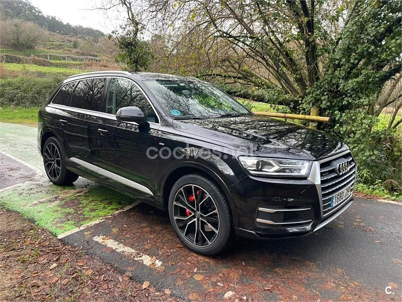 Usado Audi Q7 Design 218 CV (160 kW) 2016 Negro SUV