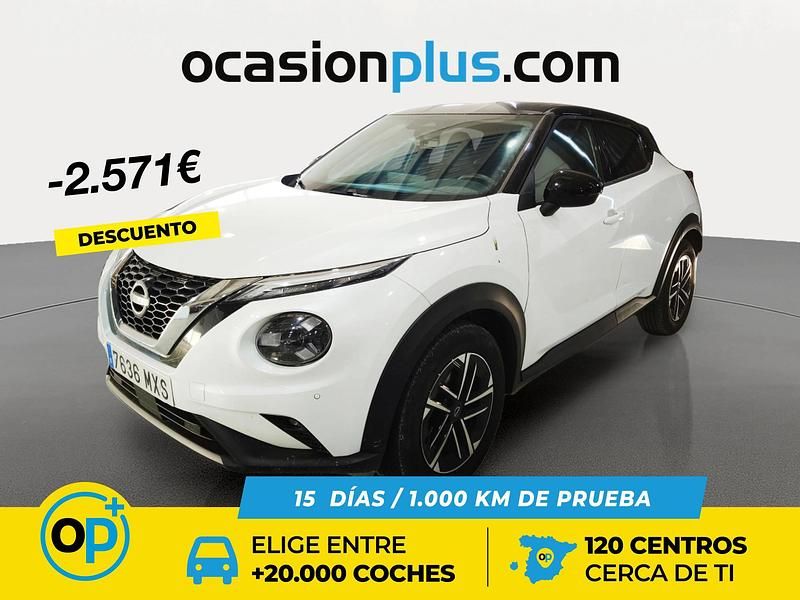 Blanco Usado 2025 Nissan Juke N-Connecta SUV | 19.490 € (Precio justo) - Imagen 1/4