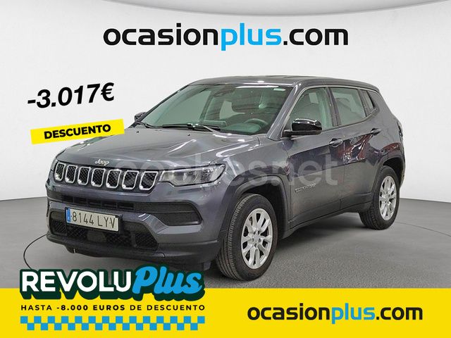 Gris / plata Usado 2022 Jeep Compass Longitude SUV | 19.990 € (Precio justo) - Imagen 1/2