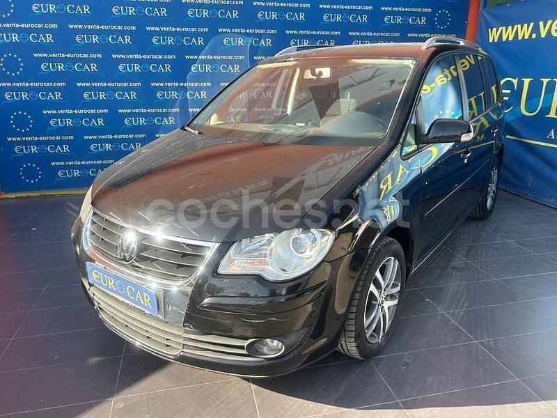 Negro Usado 2008 VW Touran Monovolumen | 6650 € (Precio justo) - Imagen 1/4