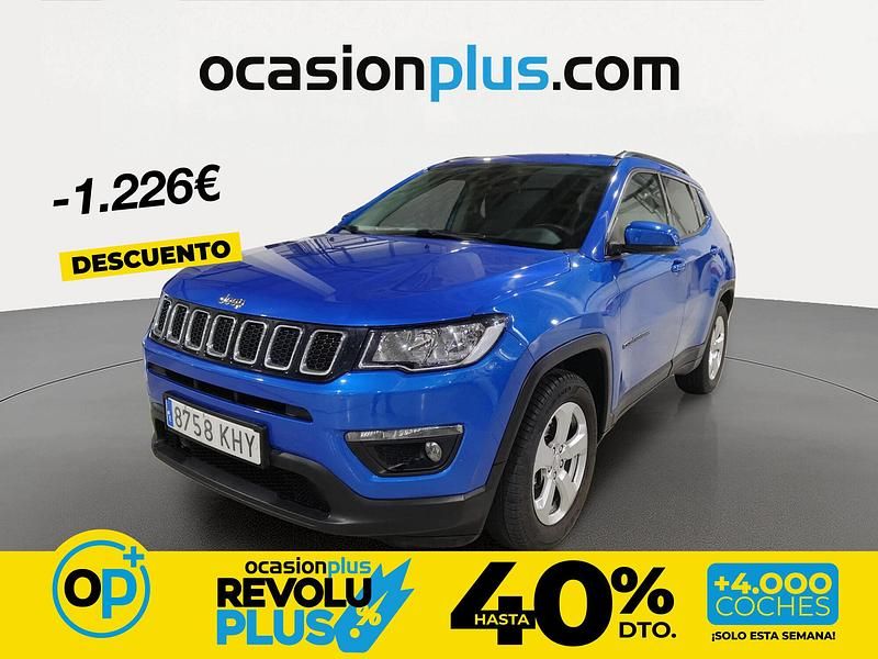 Usado Jeep Compass Longitude 140 CV (102 kW) 2018 Azul SUV