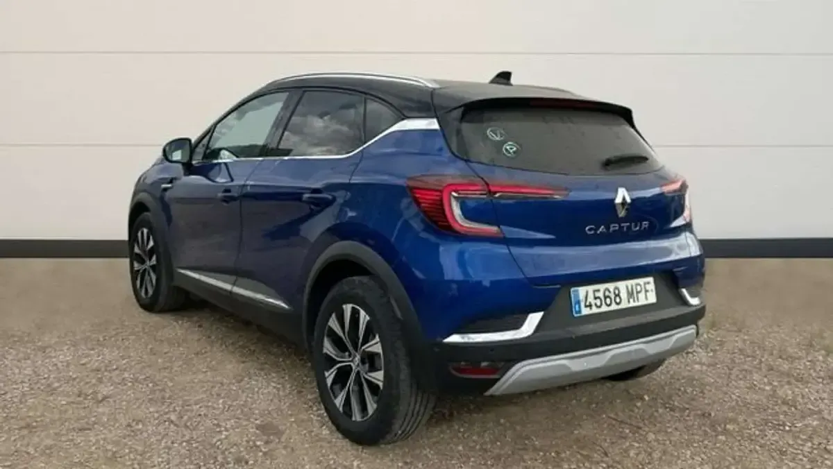 Usado Renault Captur Techno 90 CV (66 kW) 2024 Azul SUV