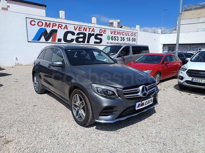 Usado Mercedes GLC220 170 CV (125 kW) 2018 Gris / plata SUV