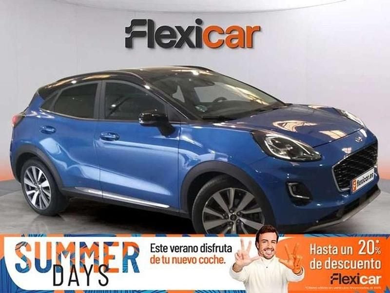 Azul Usado 2021 Ford Puma Titanium X SUV | 13.390 € (Precio justo) - Imagen 1/4