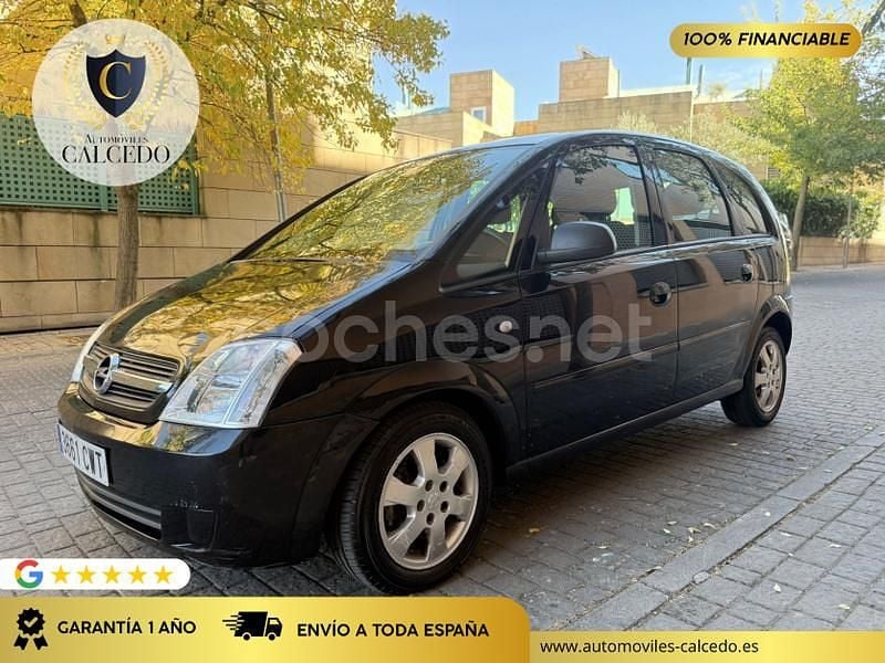 Negro Usado 2004 Opel Meriva Monovolumen | 2499 € (Precio justo) - Imagen 1/4