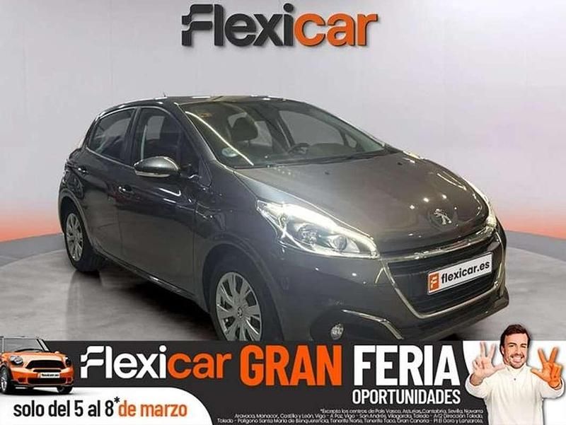 Usado Peugeot 208 Active 82 CV (60 kW) 2019 Gris Utilitario