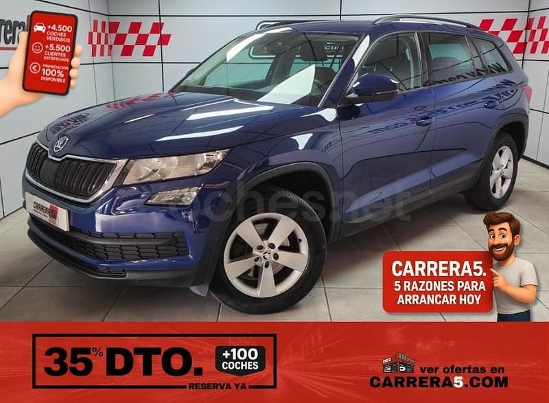 Usado Skoda Kodiaq Style 150 CV (110 kW) 2017 Azul SUV