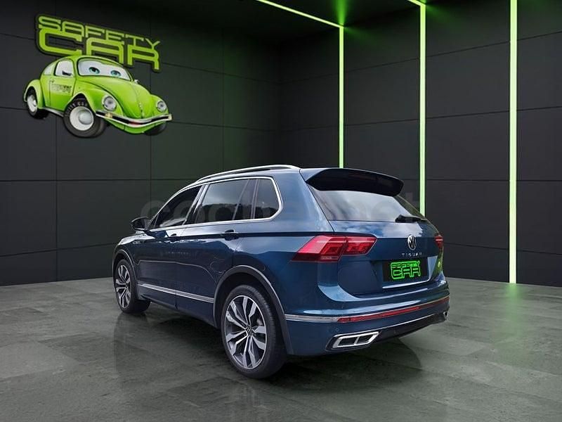 Usado VW Tiguan R-line 150 CV (110 kW) 2021 Azul SUV
