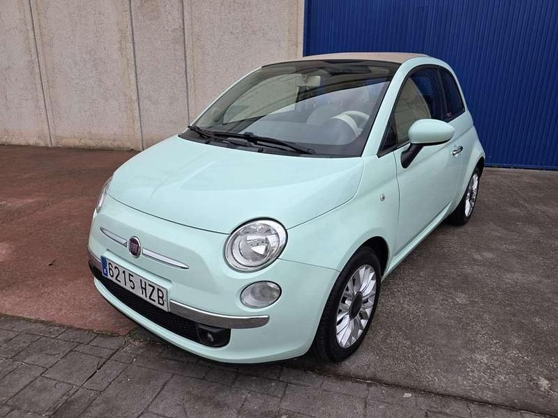 Usado Fiat 500 Lounge 69 CV (50 kW) 2014 Verde Utilitario