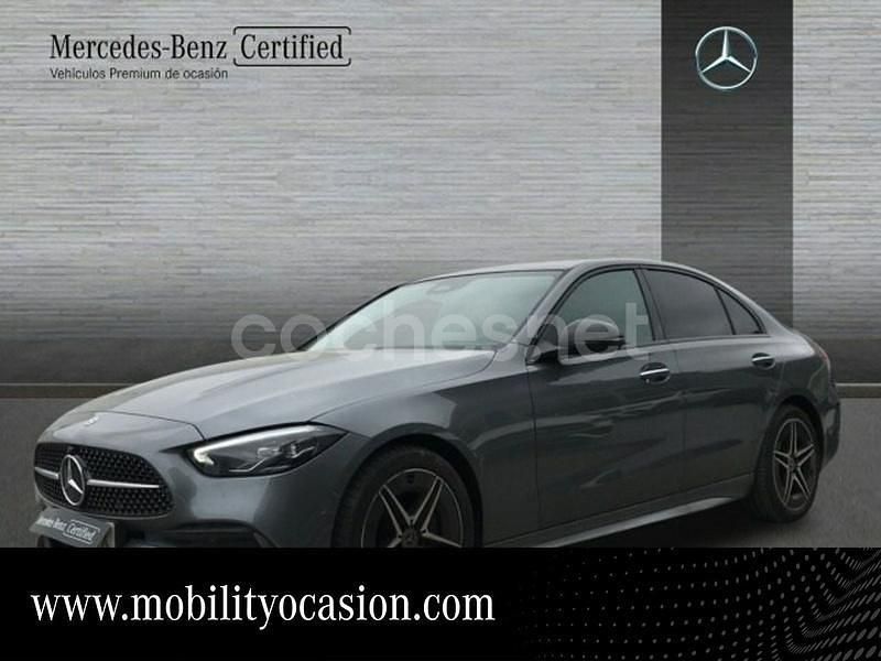 Gris Usado 2022 Mercedes C220 Berlina | 41.250 € (Precio justo) - Imagen 1/4