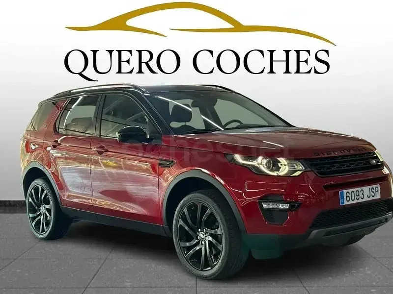 Usado Land Rover Discovery Sport HSE 150 CV (110 kW) 2016 Granate SUV