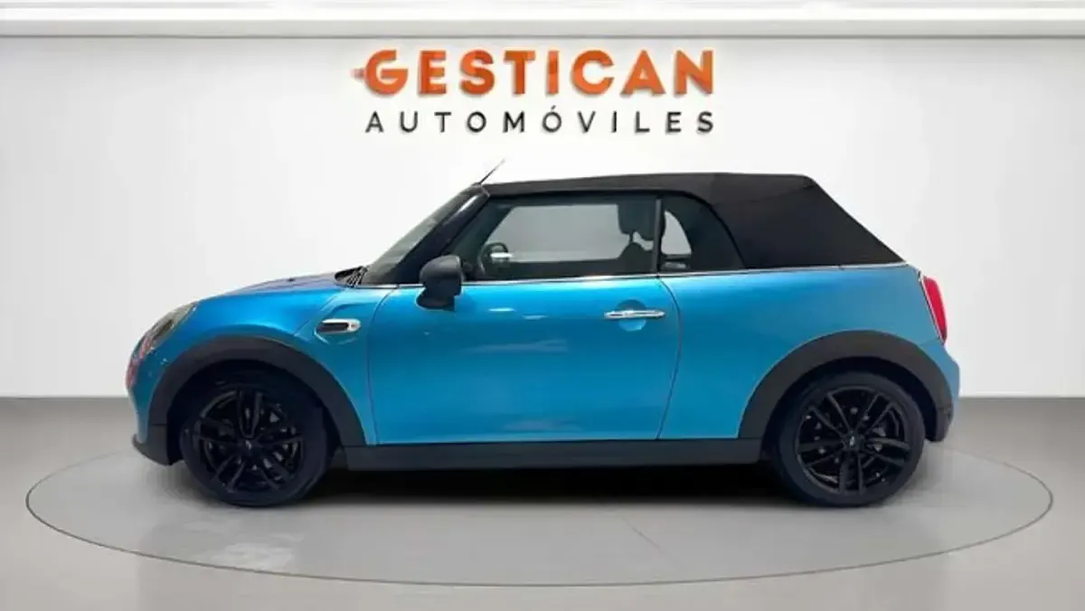 Usado Mini One Cabriolet 103 CV (75 kW) 2018 Azul Descapotable