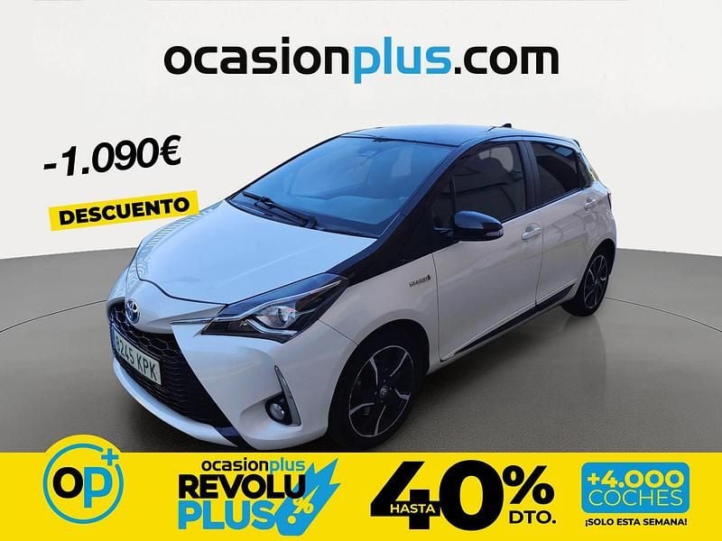 Usado Toyota Yaris Hybrid 100 CV (73 kW) 2018 Blanco