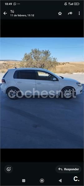 Usado VW Golf VI Advance 105 CV (77 kW) 2010 Blanco Utilitario