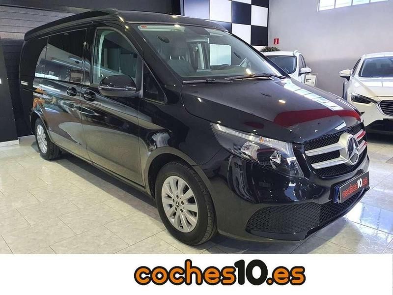 Negro Usado 2022 Mercedes V220 Marco Polo Monovolumen | 52.900 € (Caro) - Imagen 1/4