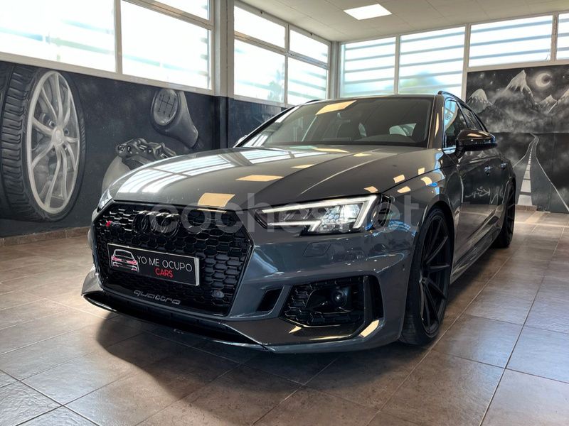 Gris / plata Usado 2018 Audi RS4 Exclusive Familiar | 65.990 € (Caro) - Imagen 1/4