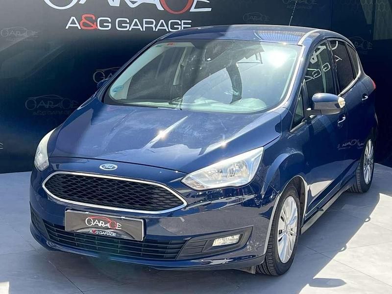 Usado Ford Grand C-Max Trend+ 95 CV (69 kW) 2017 Azul Monovolumen