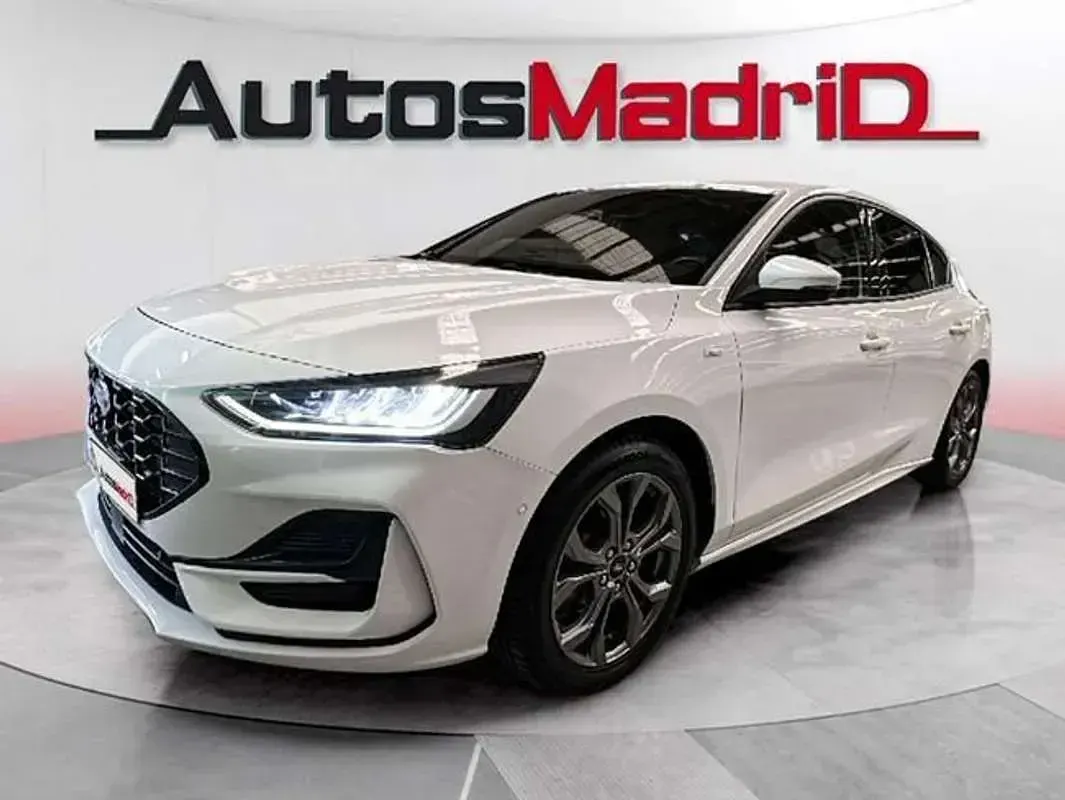 Brugt Ford Focus ST-Line 125 HK (91 kW) 2022 Hvid Hatchback