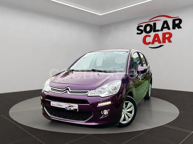 Violeta / lila Usado 2015 Citroën C3 PureTech Berlina | 4900 € (Super precio) - Imagen 1/4