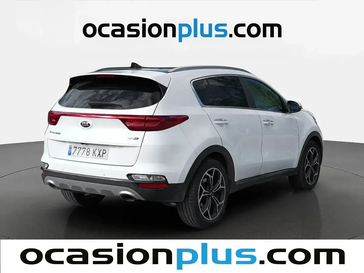 Usado Kia Sportage GT-Line 136 CV (100 kW) 2019 Blanco SUV