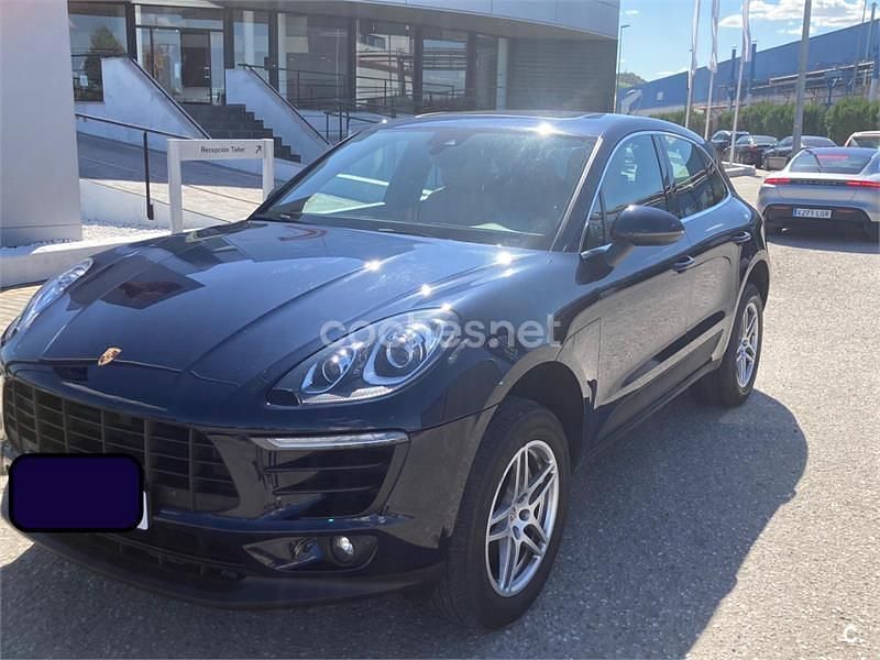 Usado Porsche Macan S 258 CV (189 kW) 2018 Azul SUV