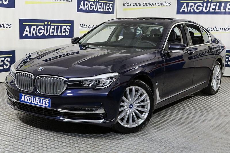 Azul Usado 2018 BMW 740 iPerformance Berlina | 40.990 € - Imagen 1/4
