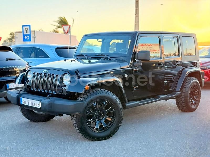 Negro Usado 2008 Jeep Wrangler Rubicon SUV | 25.990 € (Un poco caro) - Imagen 1/4