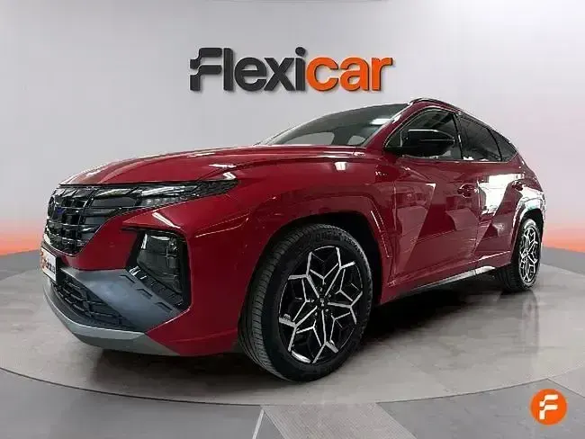 Usado Hyundai Tucson N Line 150 CV (110 kW) 2022 Rojo SUV