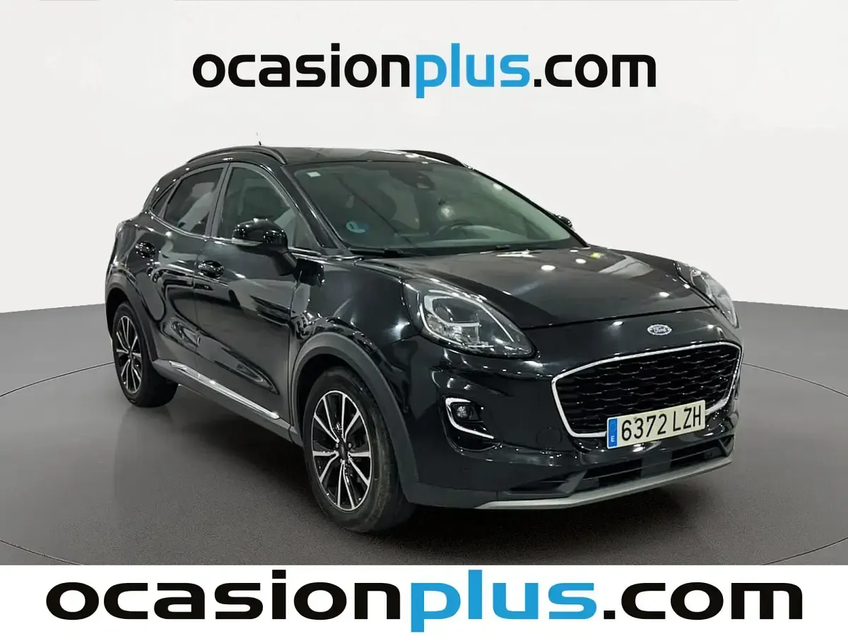 Usado Ford Puma Titanium 125 CV (91 kW) 2022 Negro SUV