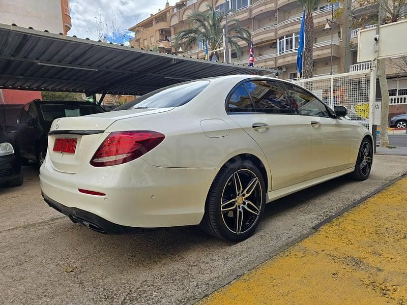 Usado Mercedes E220 194 CV (142 kW) 2016 Blanco Berlina