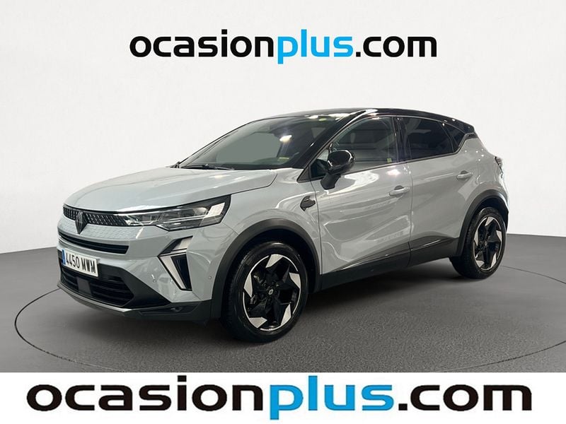 Gris Usado 2024 Renault Captur Techno SUV | 21.823 € (Precio justo) - Imagen 1/4