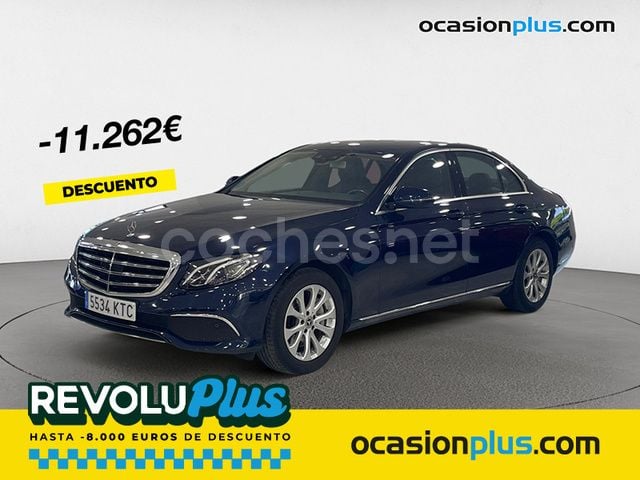 Azul Usado 2019 Mercedes E350 Berlina | 34.900 € (Super precio) - Imagen 1/4