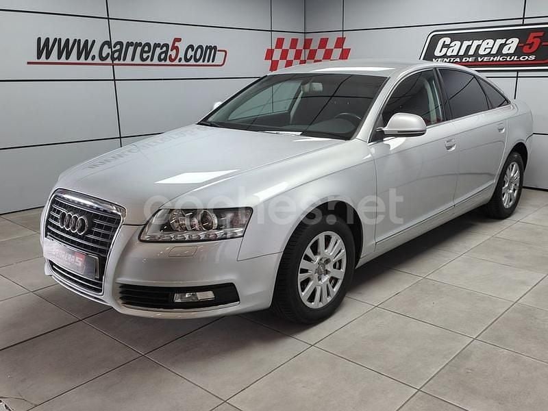 Usado Audi A6 190 CV (139 kW) 2009 Gris / plata Berlina