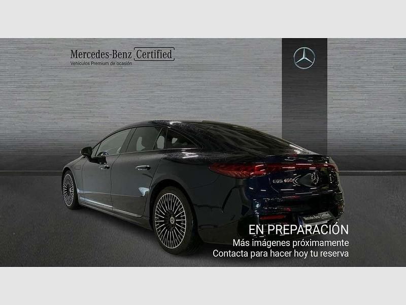 Usado Mercedes EQS450+ 264 kW (360 CV) 2024 Azul Berlina