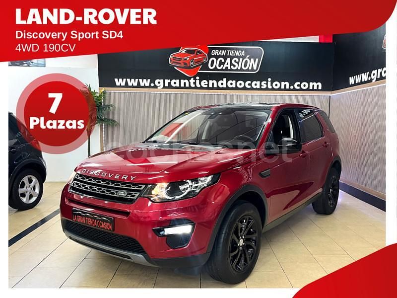 Rojo Usado 2015 Land Rover Discovery Sport SE SUV | 13.980 € (Precio justo) - Imagen 1/4